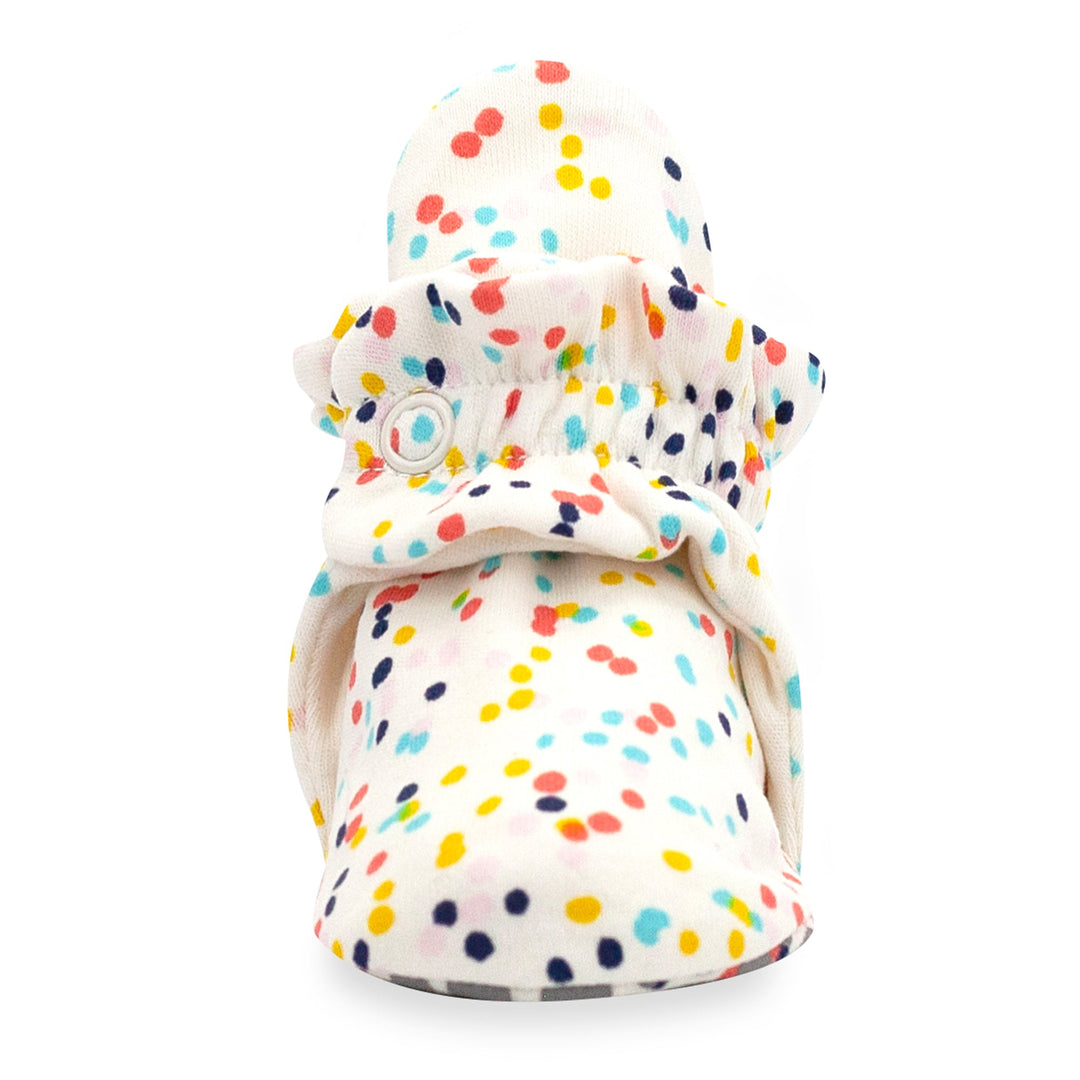 Zutano baby bootie confetti organic cotton