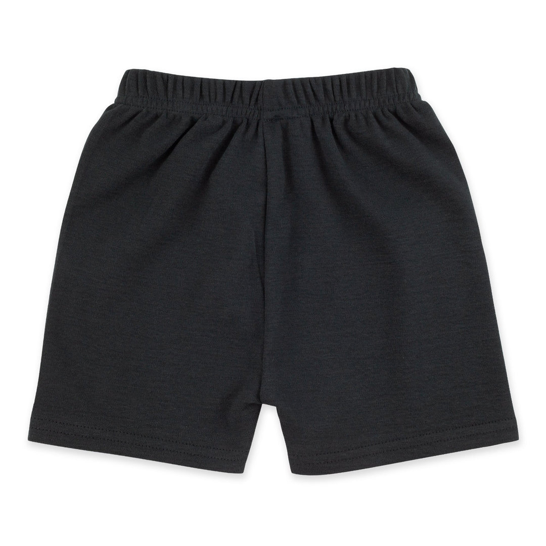 Zutano Bottom Solid Short - Black