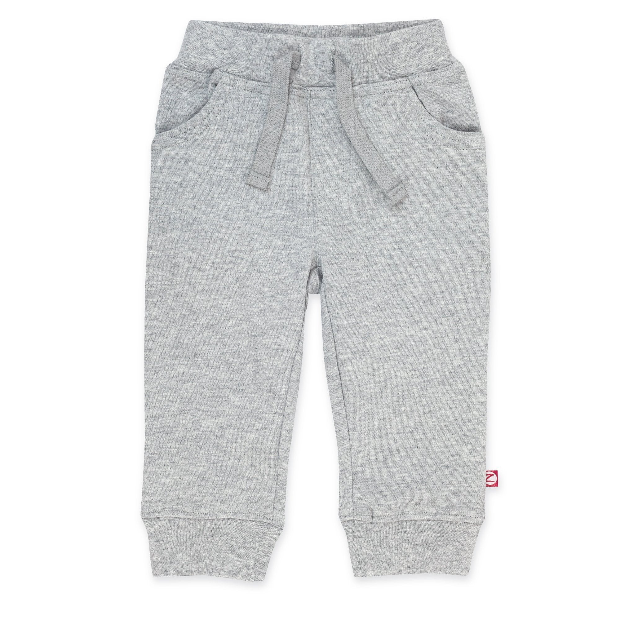 Organic Cotton Pocket Jogger Pant Heather Gray – Zutano