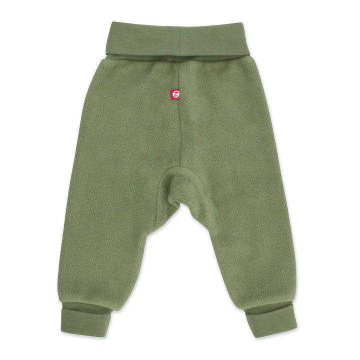 Cozie fleece cuff pant - Olive