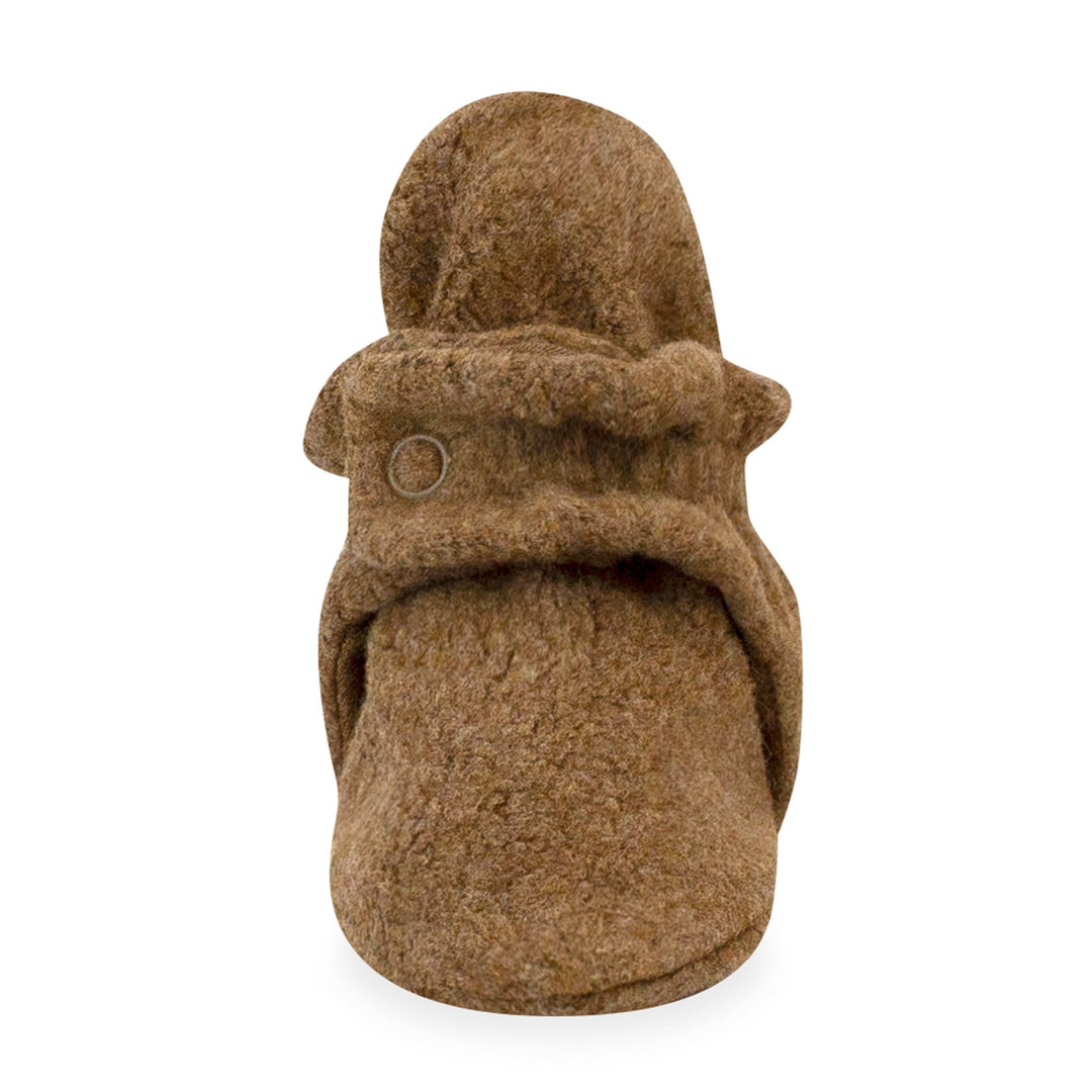 Zutano baby Bootie Cozie Fleece Baby Bootie - Heather Mocha