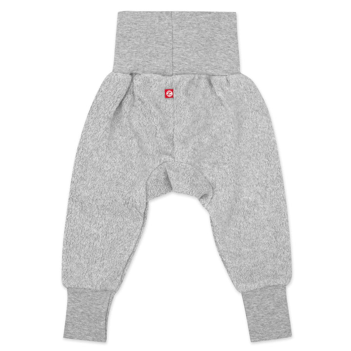 Zutano cozie fleece cuff pant - Heather gray