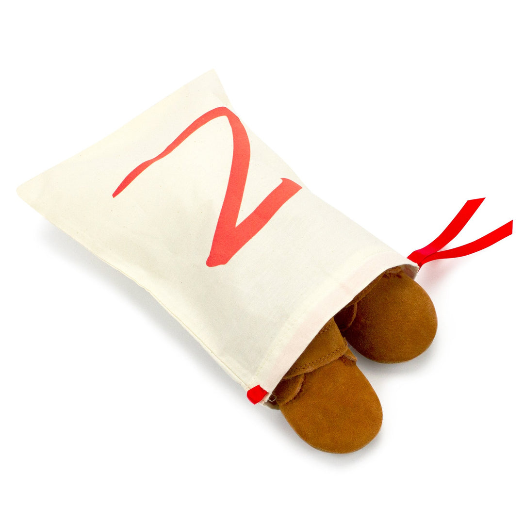 Zutano baby Shoe Pecan Leather Fur Lined Shoe