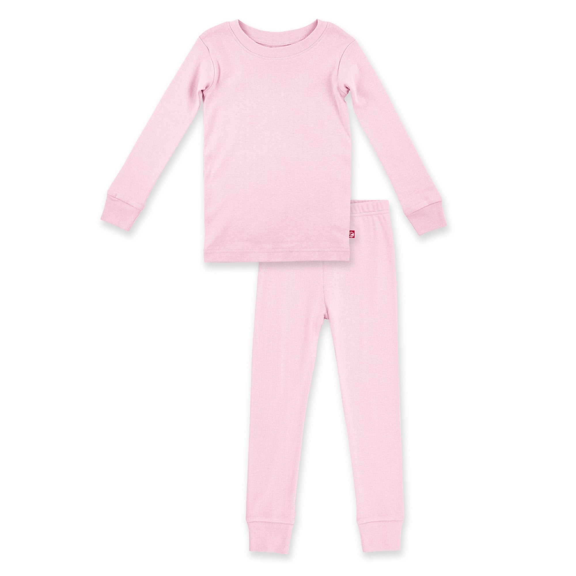 Organic Cotton Pajama Set - Baby Pink – Zutano