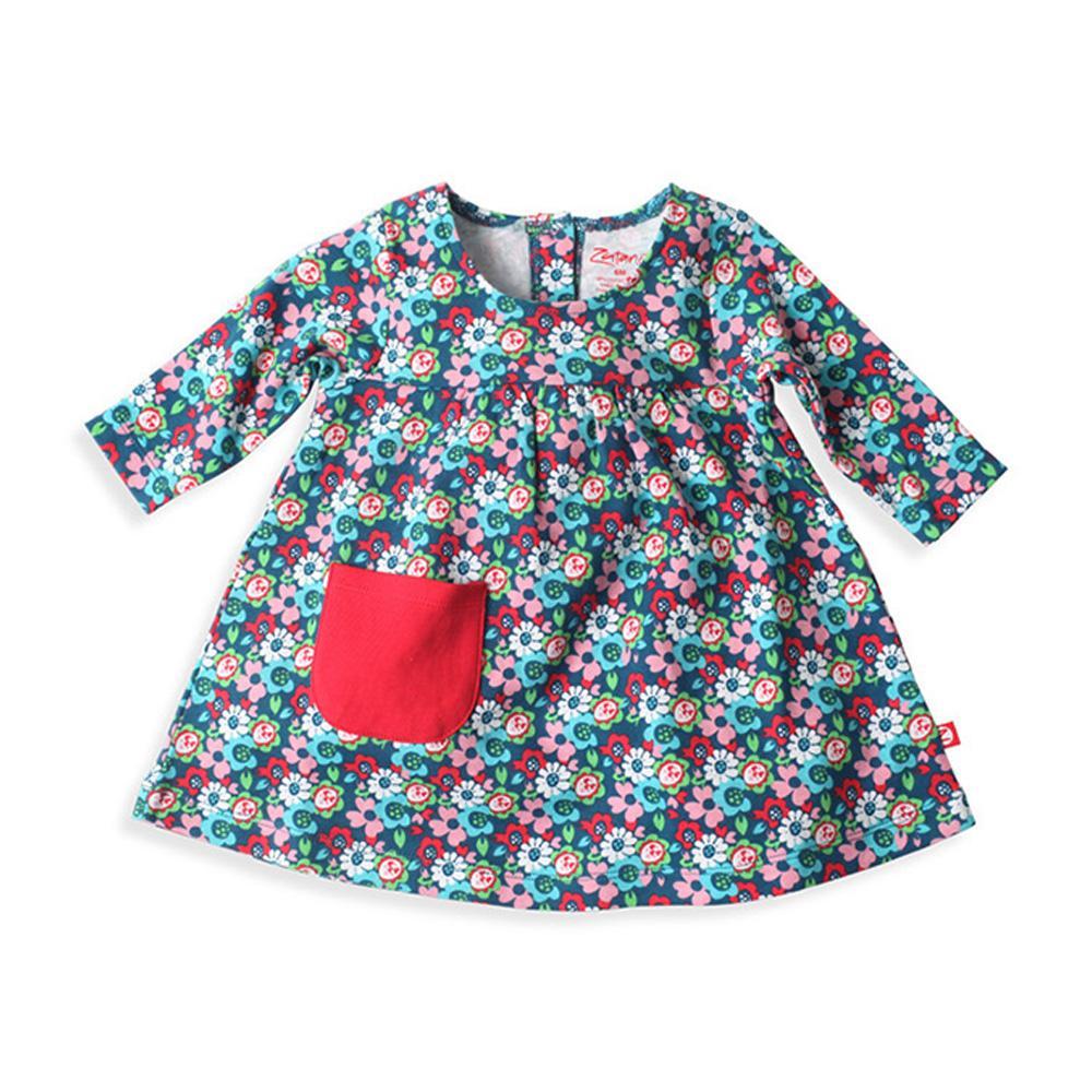 Zutano Dress Edelweiss Little Pocket Dress