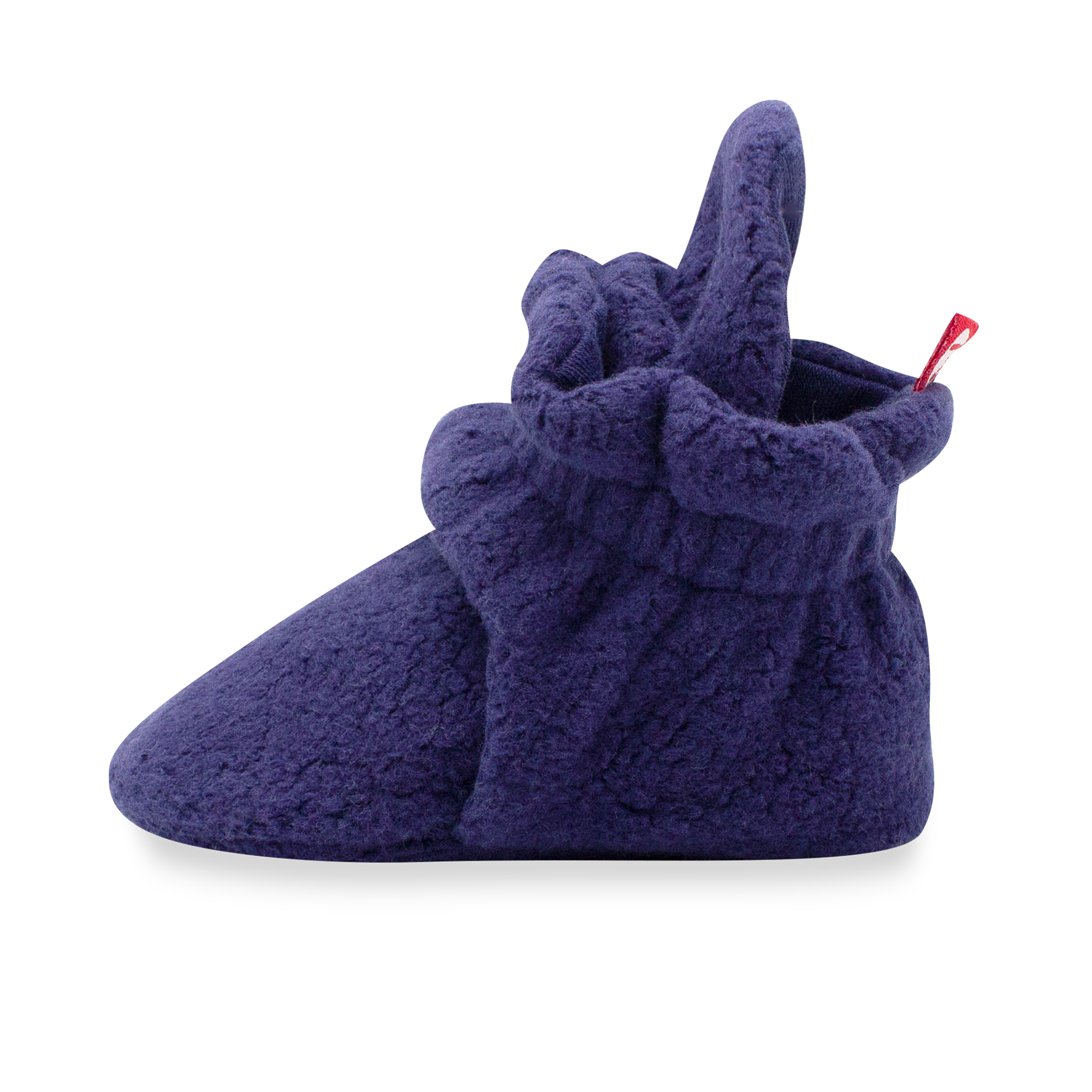 Zutano Baby-Krabbelschuhe Aus Fleece – Weich, Wärmend, Mit Druckknöpfen, Größe 6 Monate, Navy