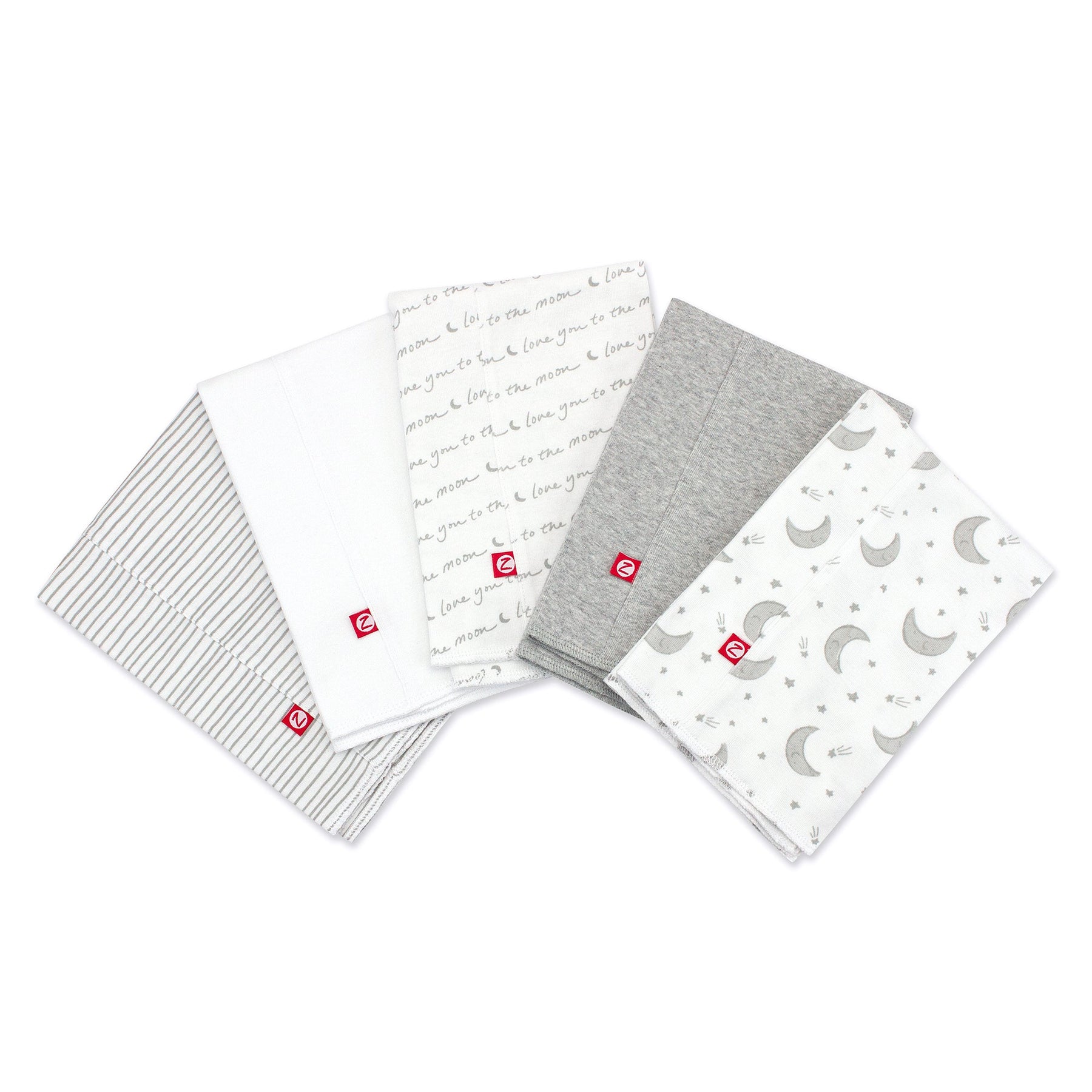 thumbnail image 2 of KiddyStar Organic Cotton Baby Burp Cloths - Ultra Soft, Extra Large 2 of 4