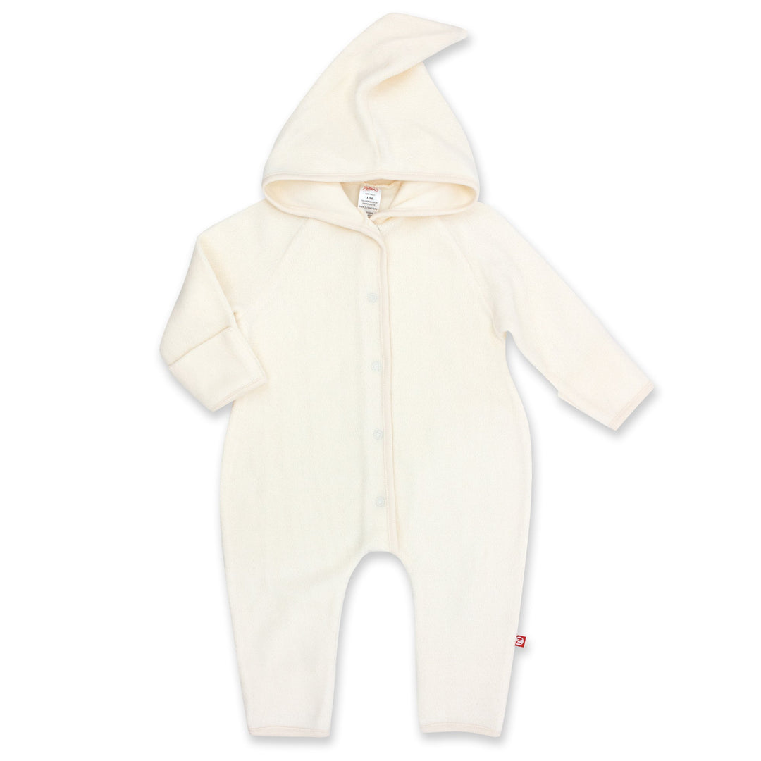 Zutano baby One Piece Cozie Elf Suit - Cream
