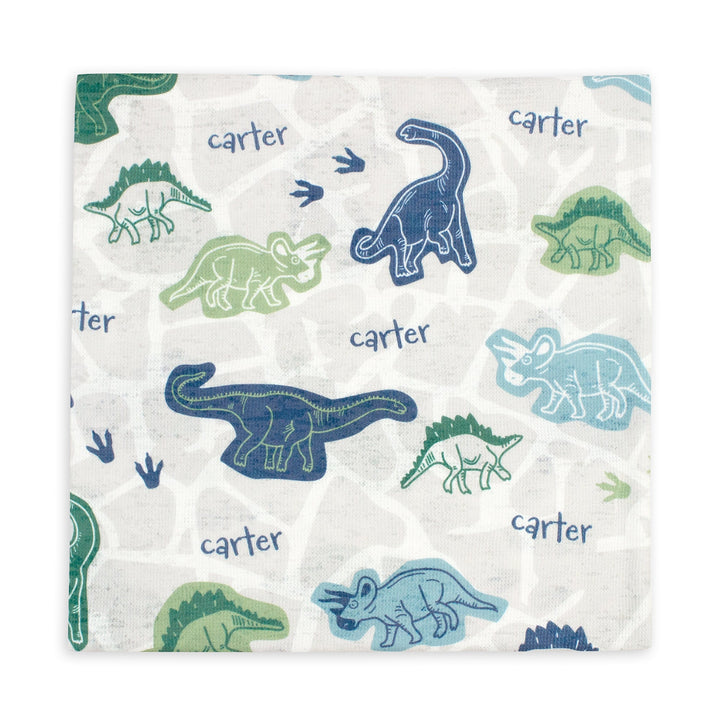Zutano baby The Keepsake Print Swaddle - Dinosaur