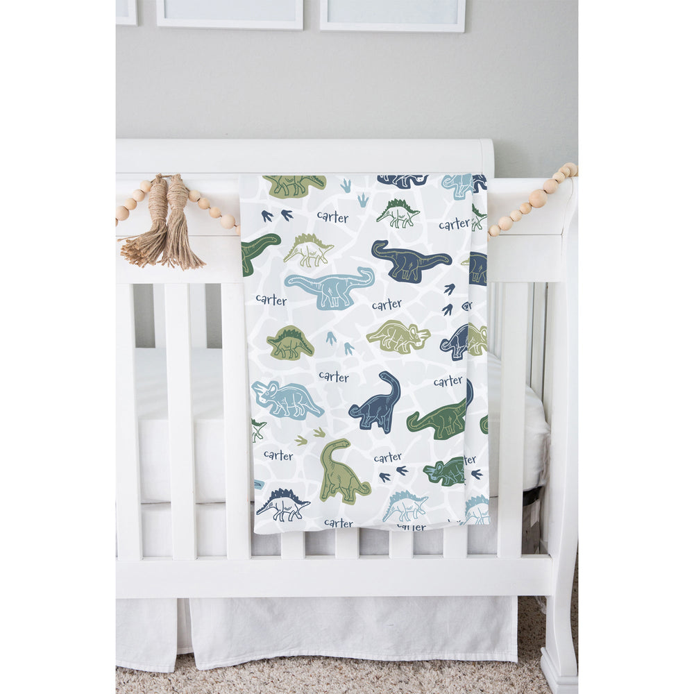 Zutano baby The Keepsake Print Swaddle - Dinosaur