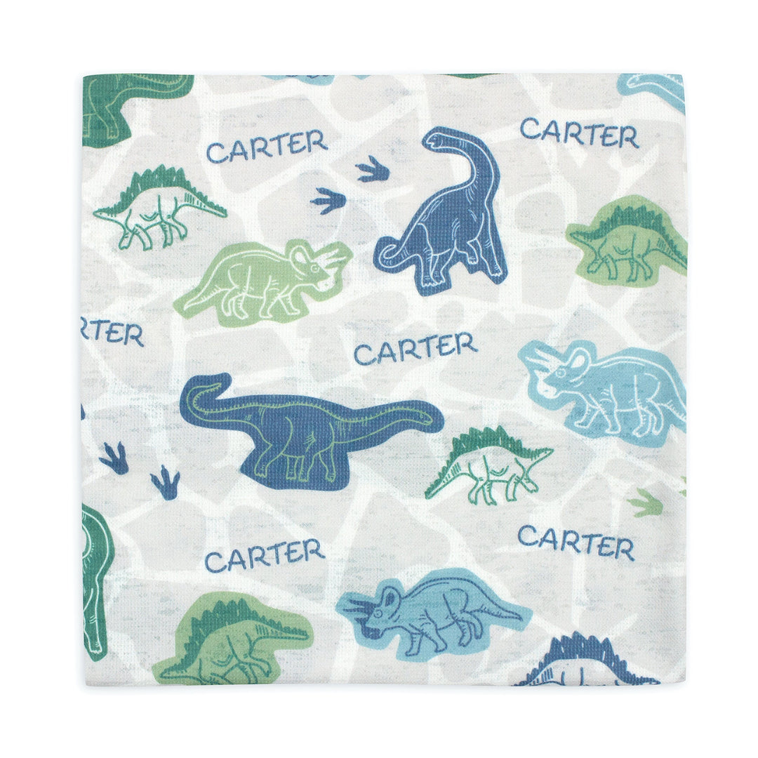 Zutano baby The Keepsake Print Swaddle - Dinosaur
