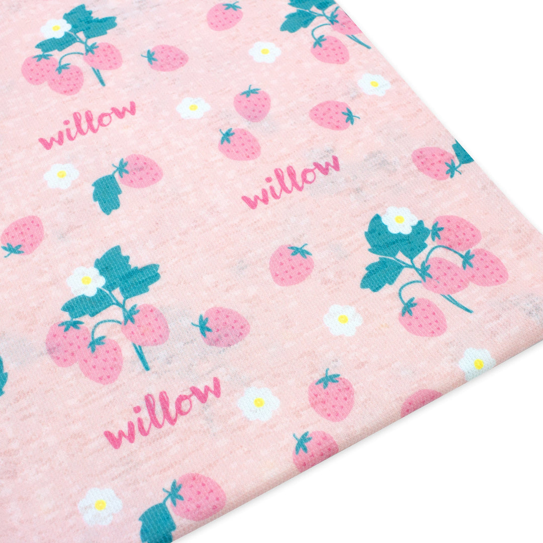 Zutano baby The Keepsake Print Swaddle - Strawberries