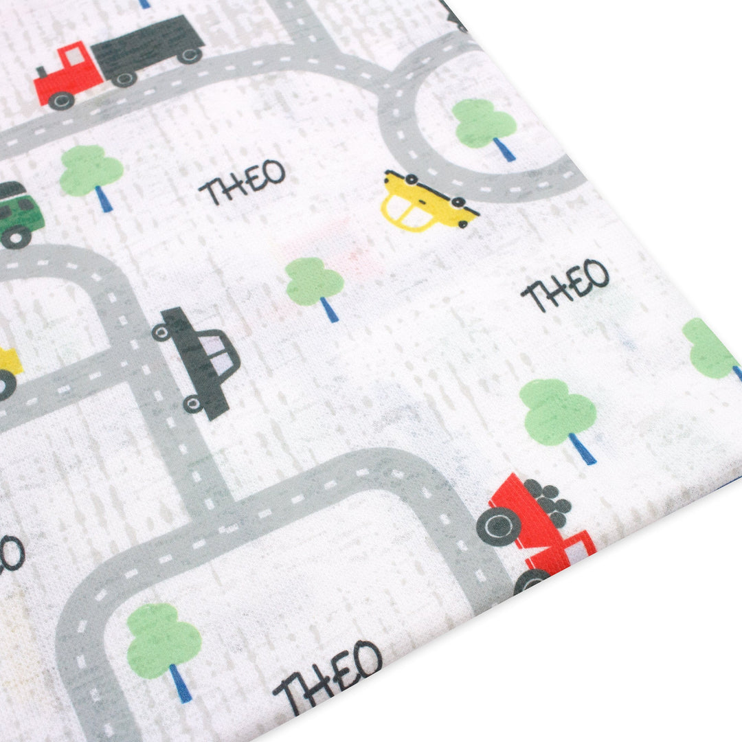 Zutano baby The Keepsake Print Swaddle - Traffic