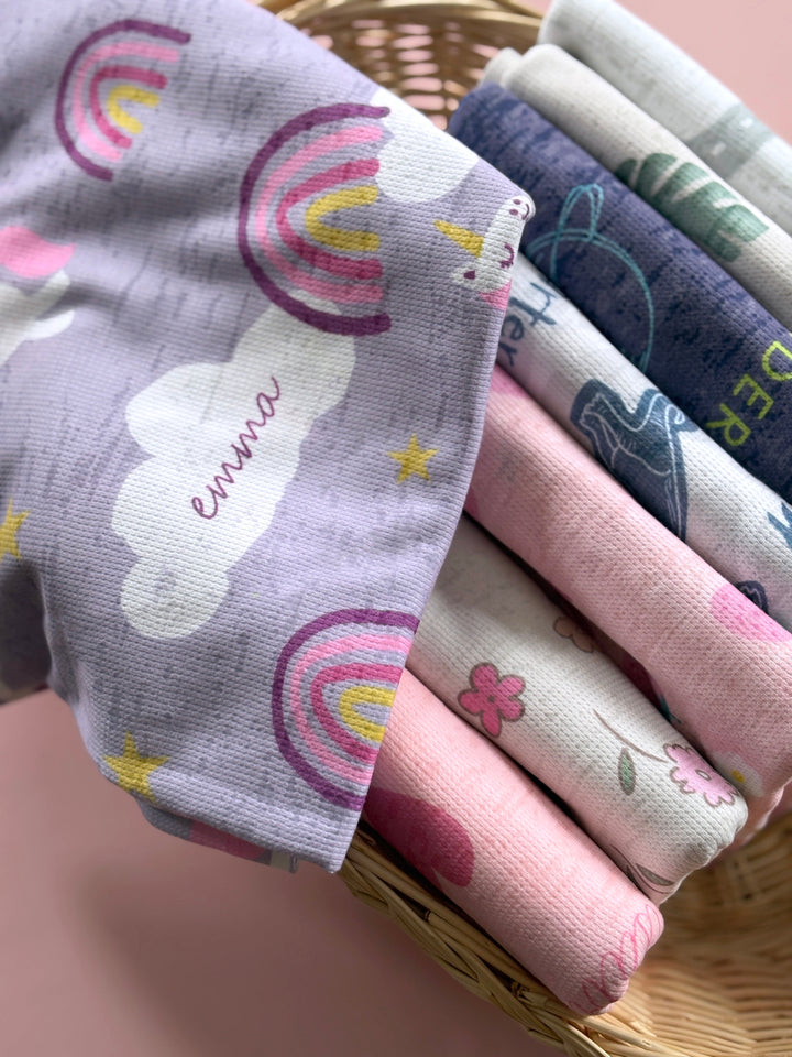 Zutano baby The Keepsake Print Swaddle - Unicorns