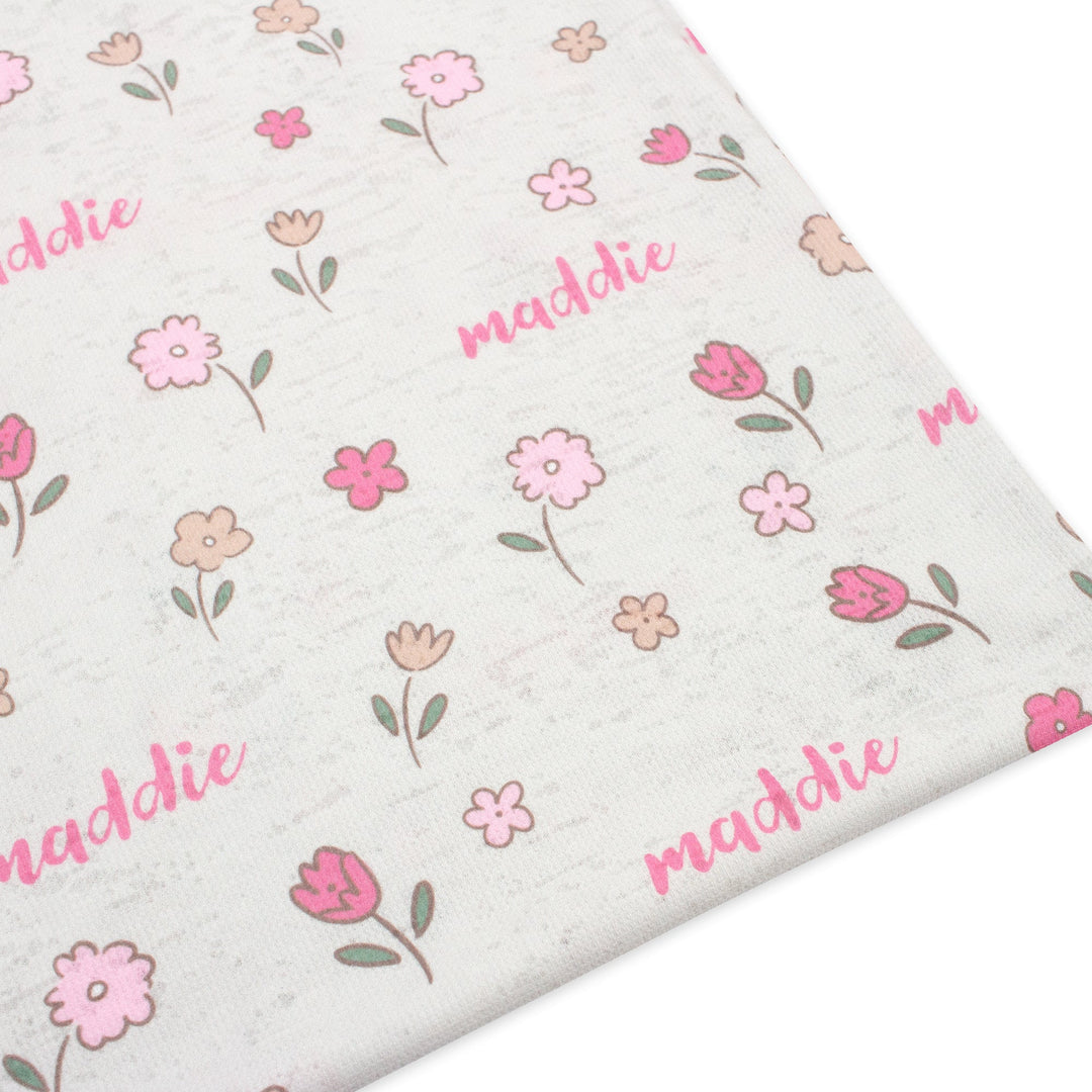 Zutano baby The Keepsake Print Swaddle - Wildflowers