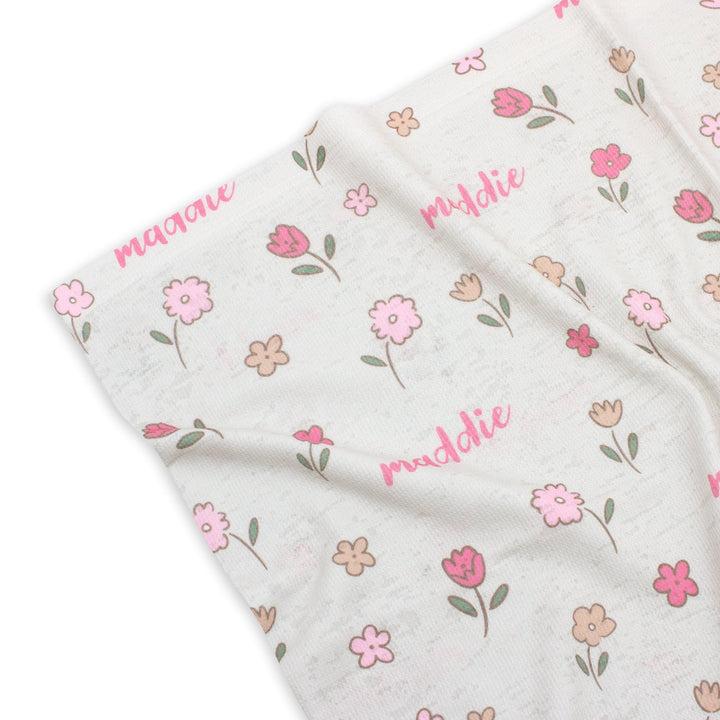 Zutano baby The Keepsake Print Swaddle - Wildflowers