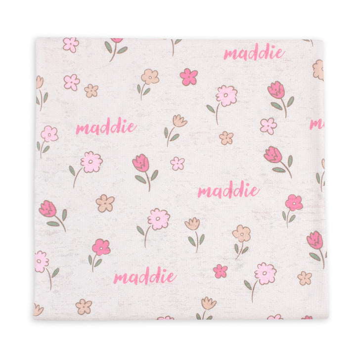 Zutano baby The Keepsake Print Swaddle - Wildflowers