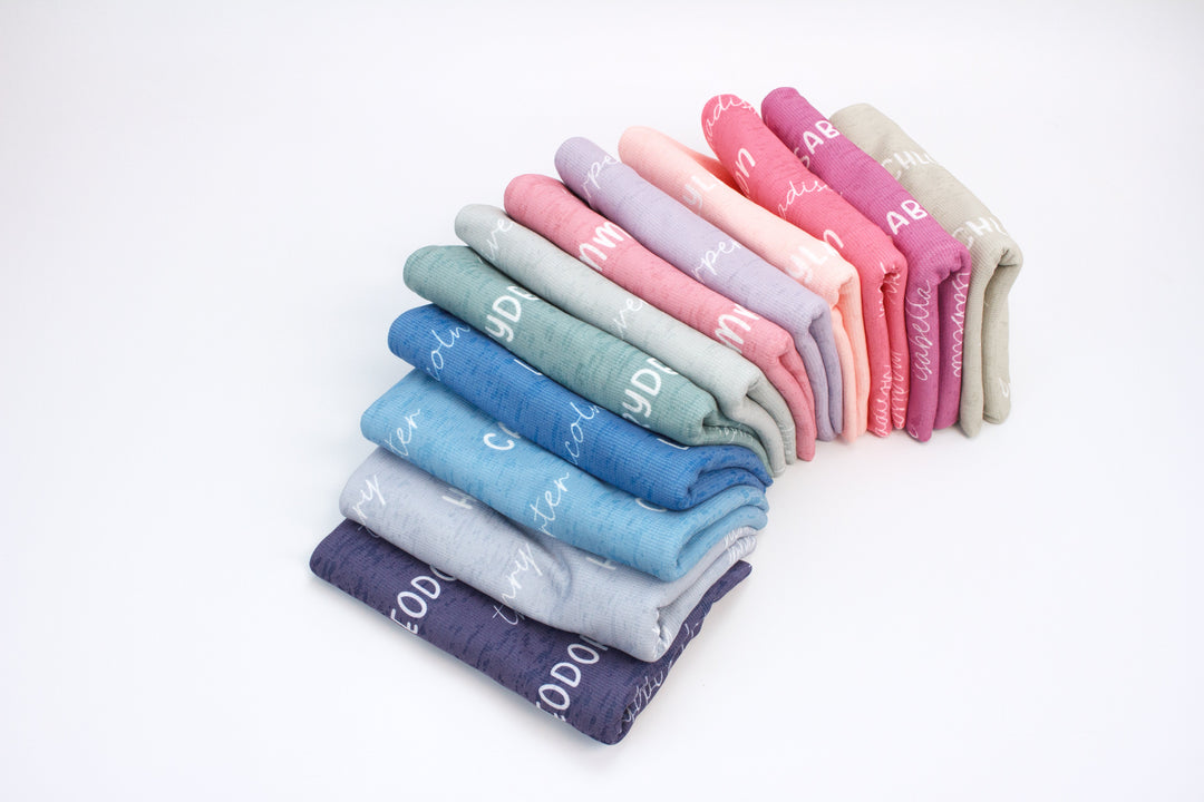 Zutano baby The Signature Solid Swaddle: First & Middle Name