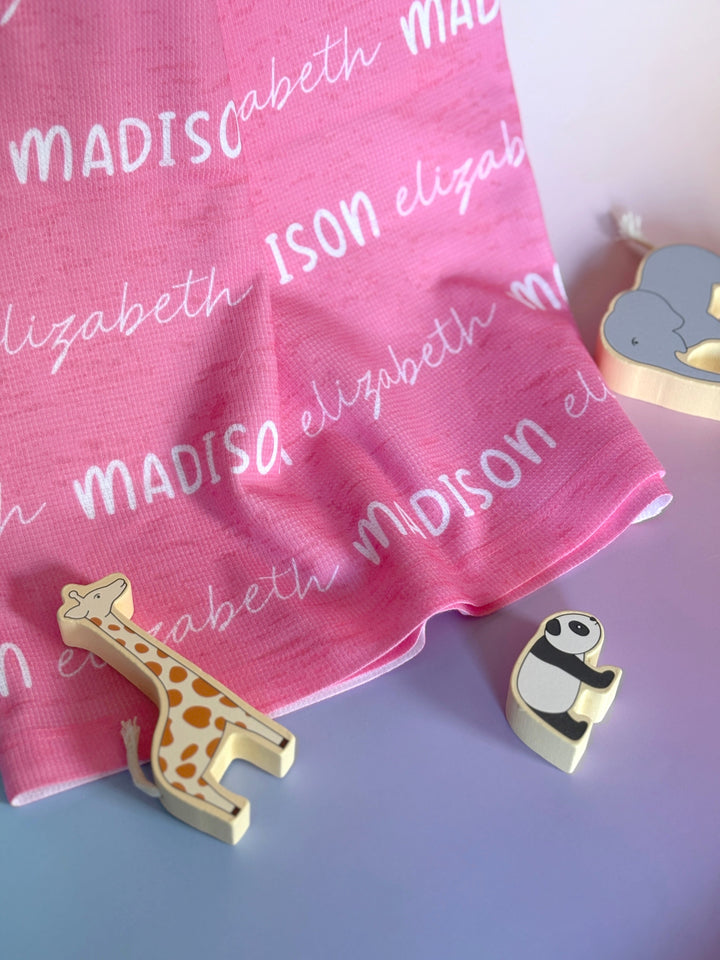 Zutano baby The Signature Solid Swaddle: First & Middle Name