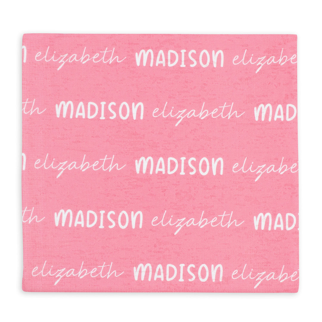 Zutano baby The Signature Solid Swaddle: First & Middle Name