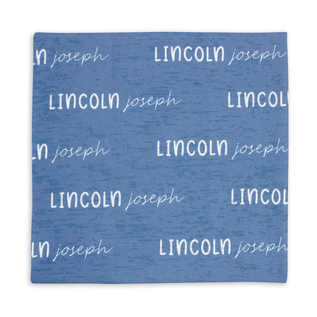 Zutano baby The Signature Solid Swaddle: First & Middle Name