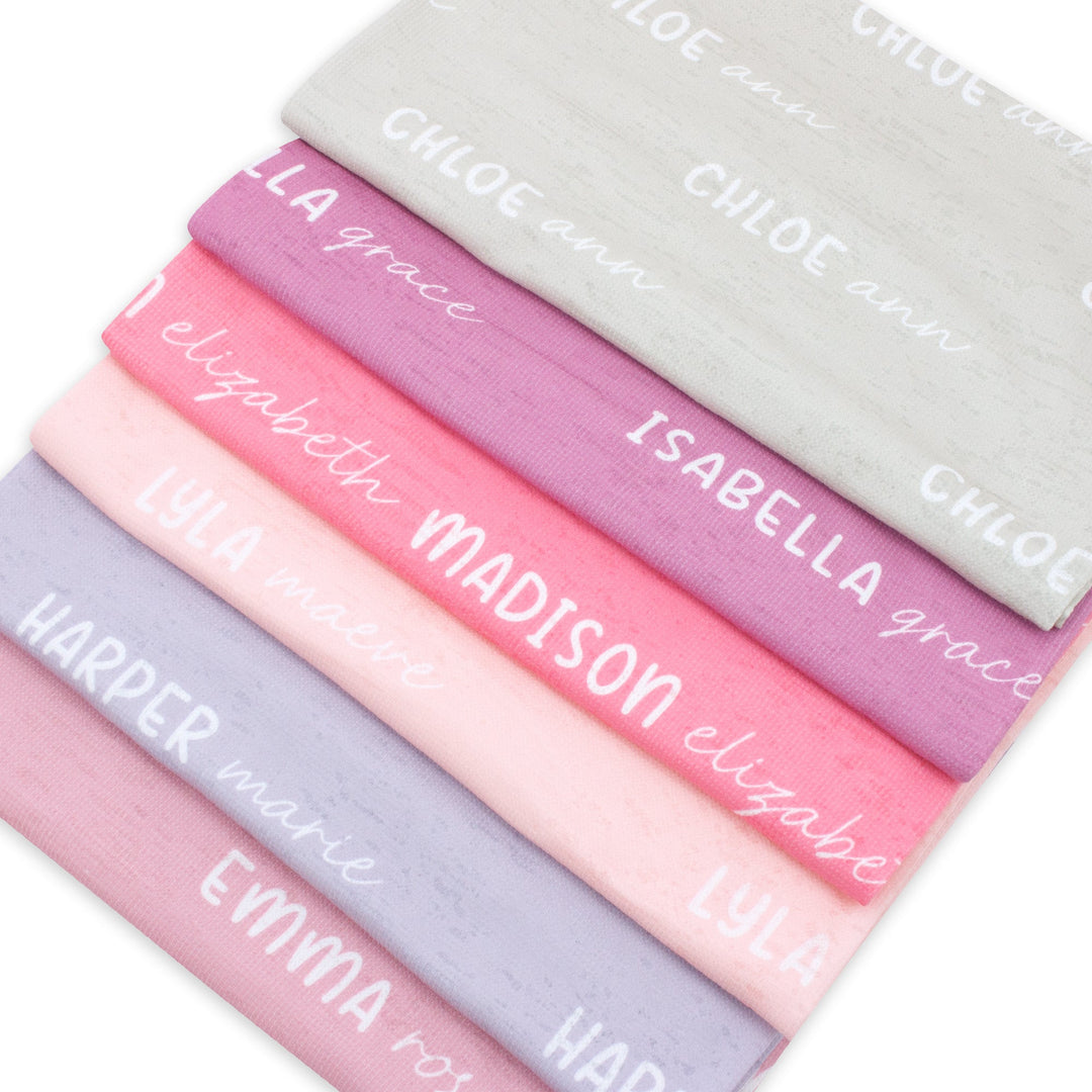 Zutano baby The Signature Solid Swaddle: First & Middle Name