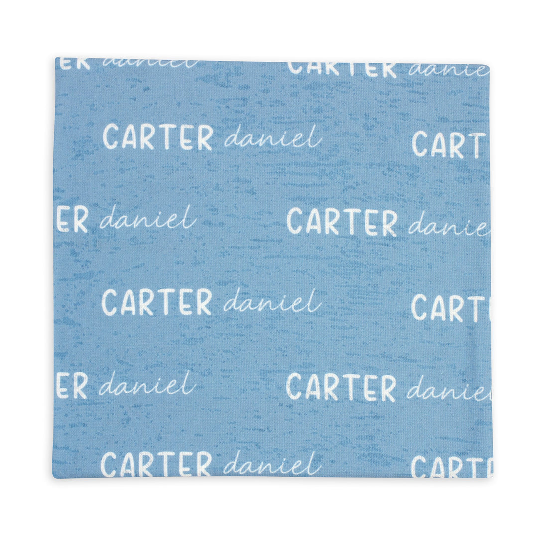 Zutano baby The Signature Solid Swaddle: First & Middle Name