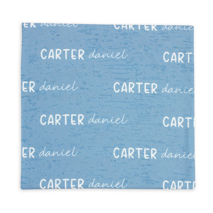 Zutano baby The Signature Solid Swaddle: First & Middle Name