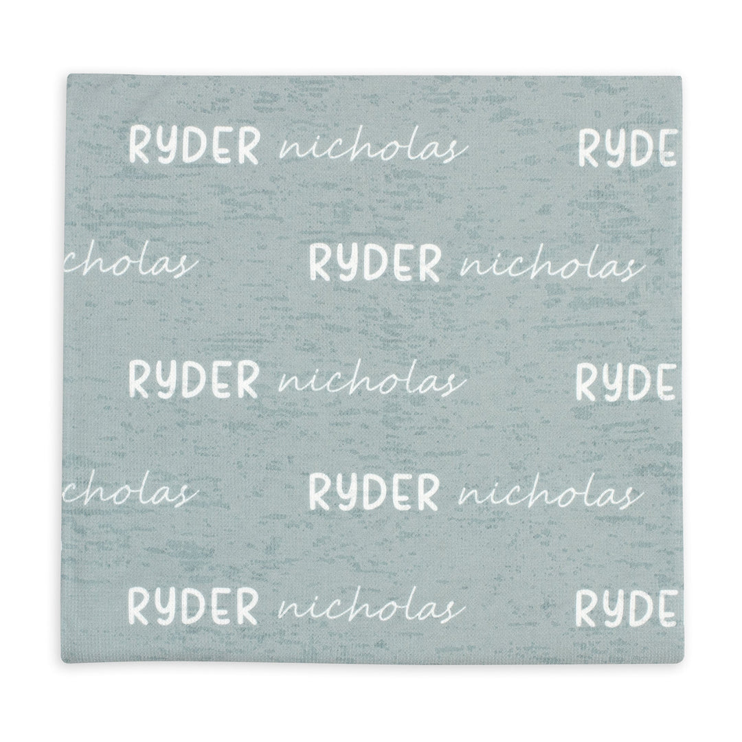 Zutano baby The Signature Solid Swaddle: First & Middle Name