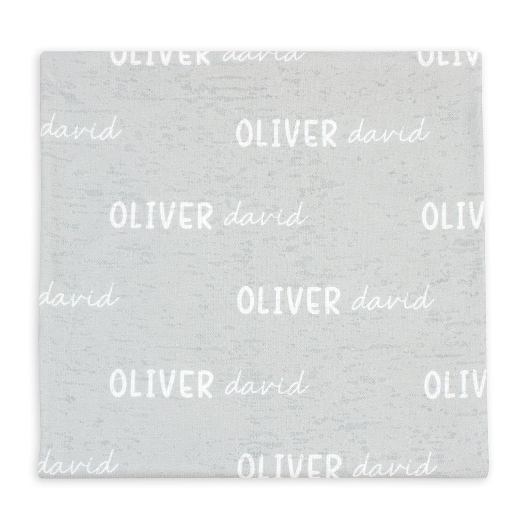 Zutano baby The Signature Solid Swaddle: First & Middle Name