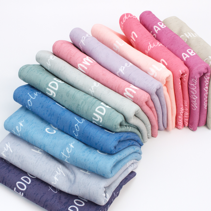 Zutano baby The Signature Solid Swaddle: First & Middle Name
