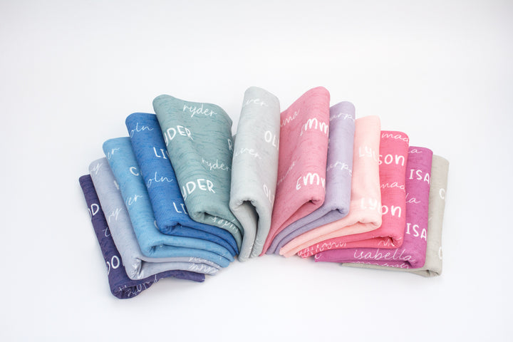 Zutano baby The Signature Solid Swaddle: First Name