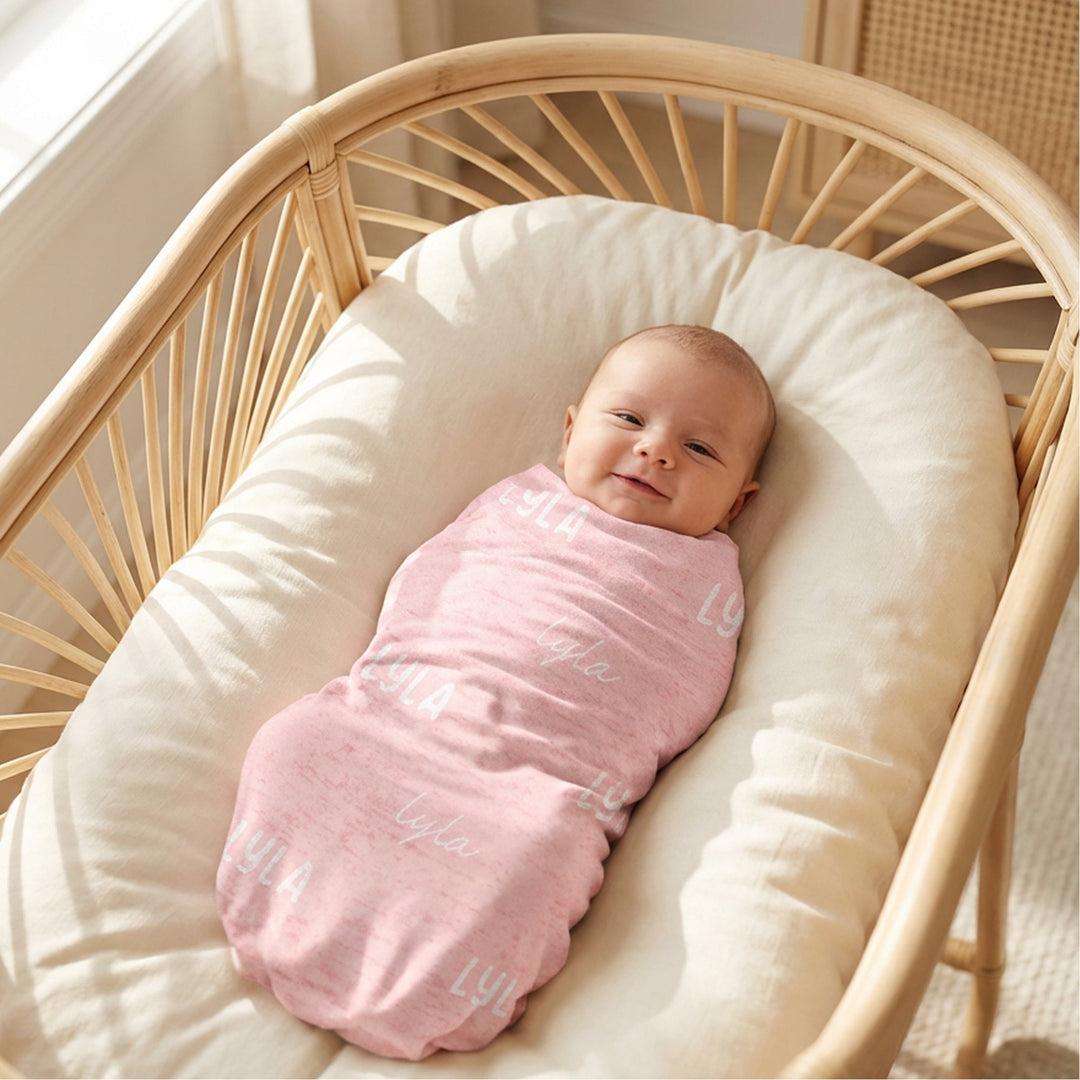 Zutano baby The Signature Solid Swaddle: First Name