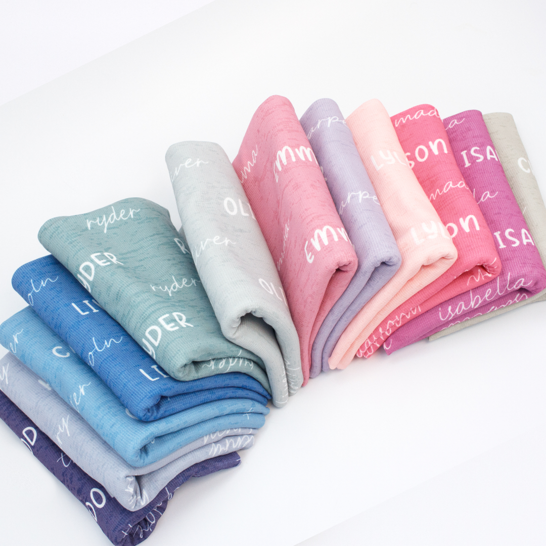 Zutano baby The Signature Solid Swaddle: First Name