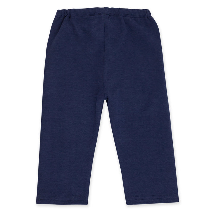 Zutano organic cotton baby pant - True navy