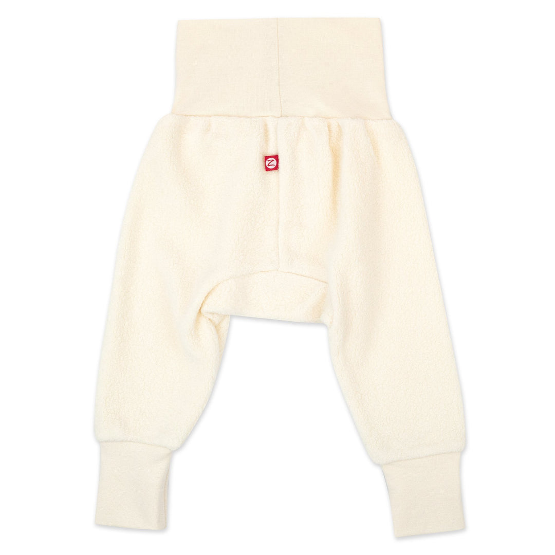 Zutano cozie fleece cuff pant - Cream color 