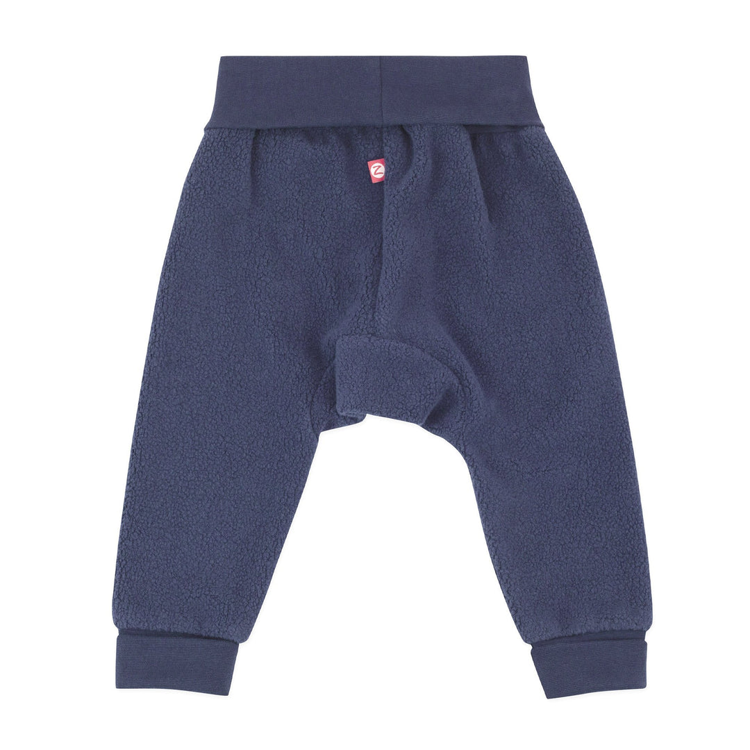 Zutano cozie fleece cuff pant - Denim navy
