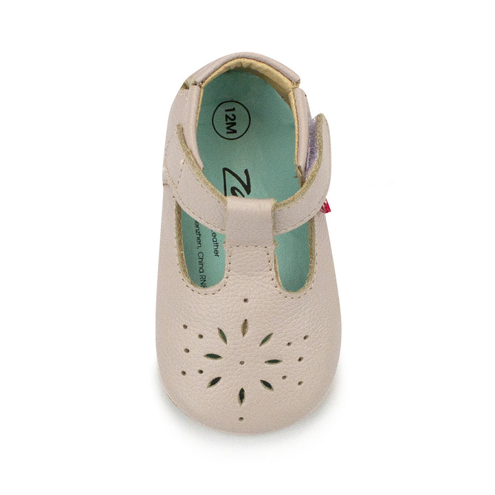 Zutano baby Shoe Dove Leather Mary Jane Shoe