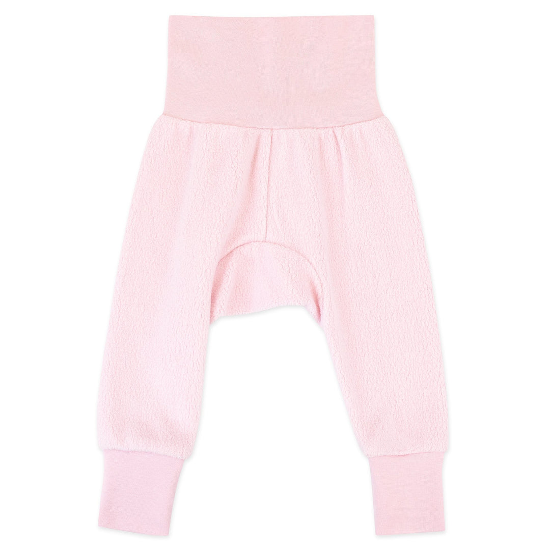 Zutano cozie fleece cuff pant - Baby pink