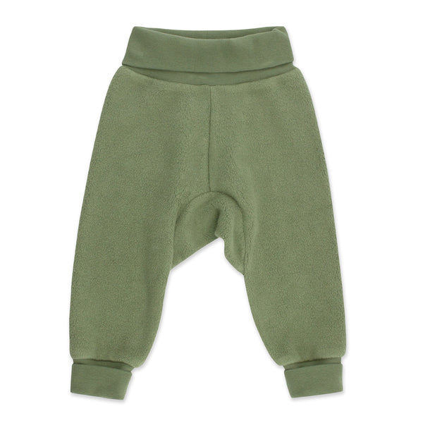 パンツ PORTER CLASSIC 17AW BABY FLEECE PANTS L Green_fleece_baby_cuff_pants_g