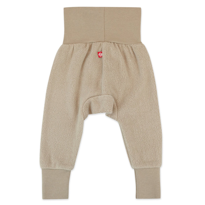 Zutano cozie fleece cuff pant - Khaki