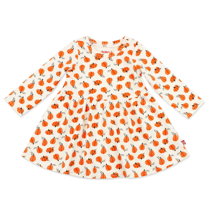 Long sleeve forever dress for your little girl's wardrobe.