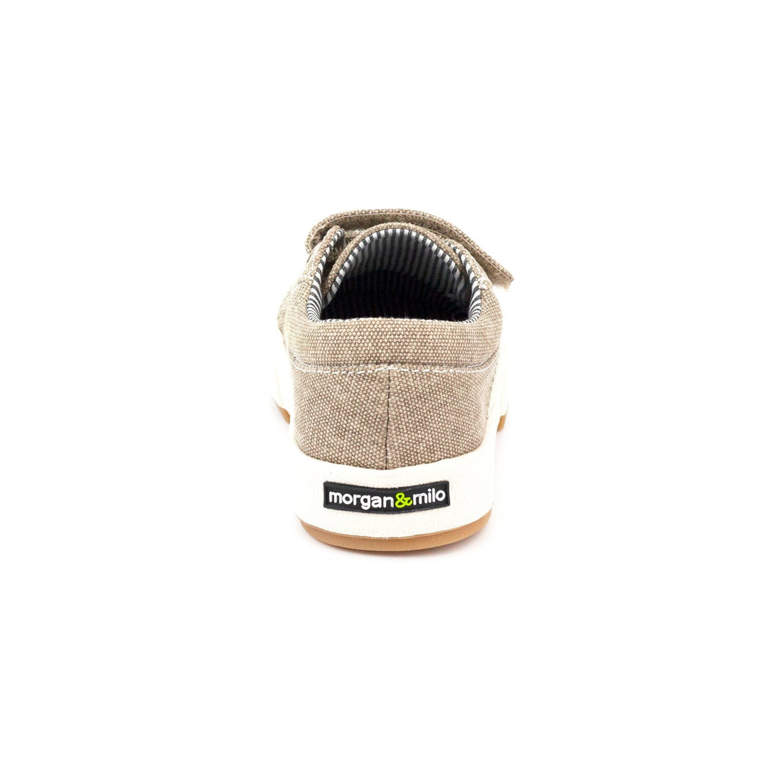 Zutano Shoe Miles Double V Kids Shoe - Khaki