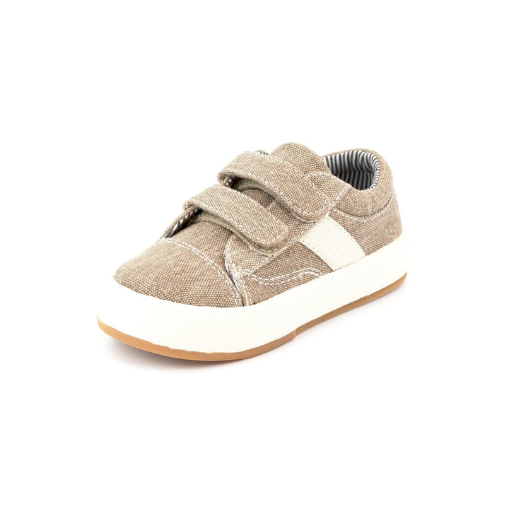 Zutano baby Shoe Miles Double V Shoe - Khaki