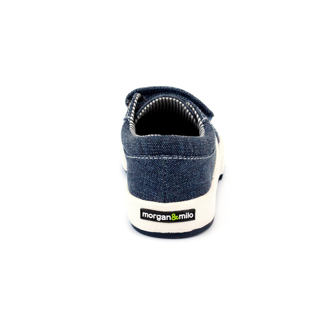 Zutano baby Shoe Miles Double V Shoe - Navy
