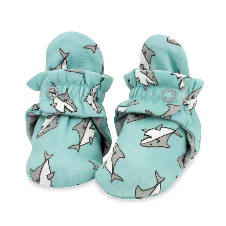 Organic Cotton Gripper Booties made with organic cotton.