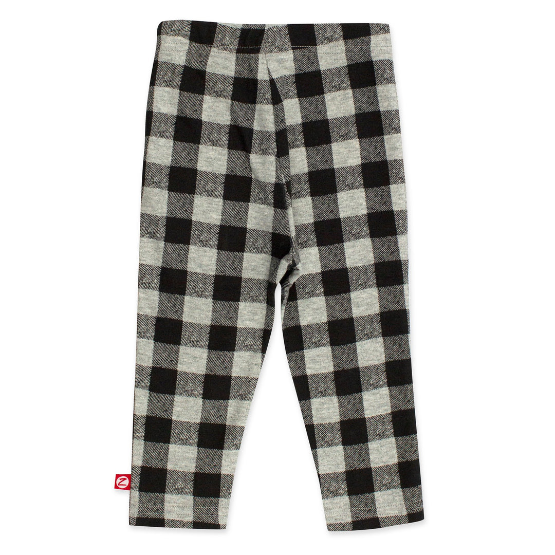 Zutano bottom Buffalo Check Organic Cotton Legging.