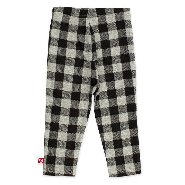 Zutano bottom Buffalo Check Organic Cotton Legging.