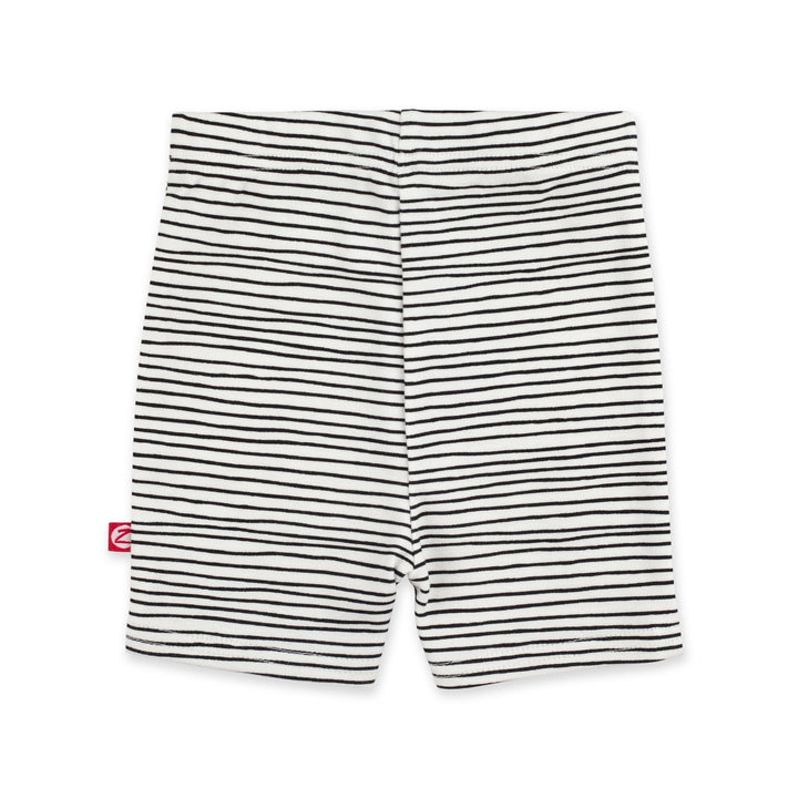 Zutano baby Bottom Pencil Stripe Organic Cotton Bike Short