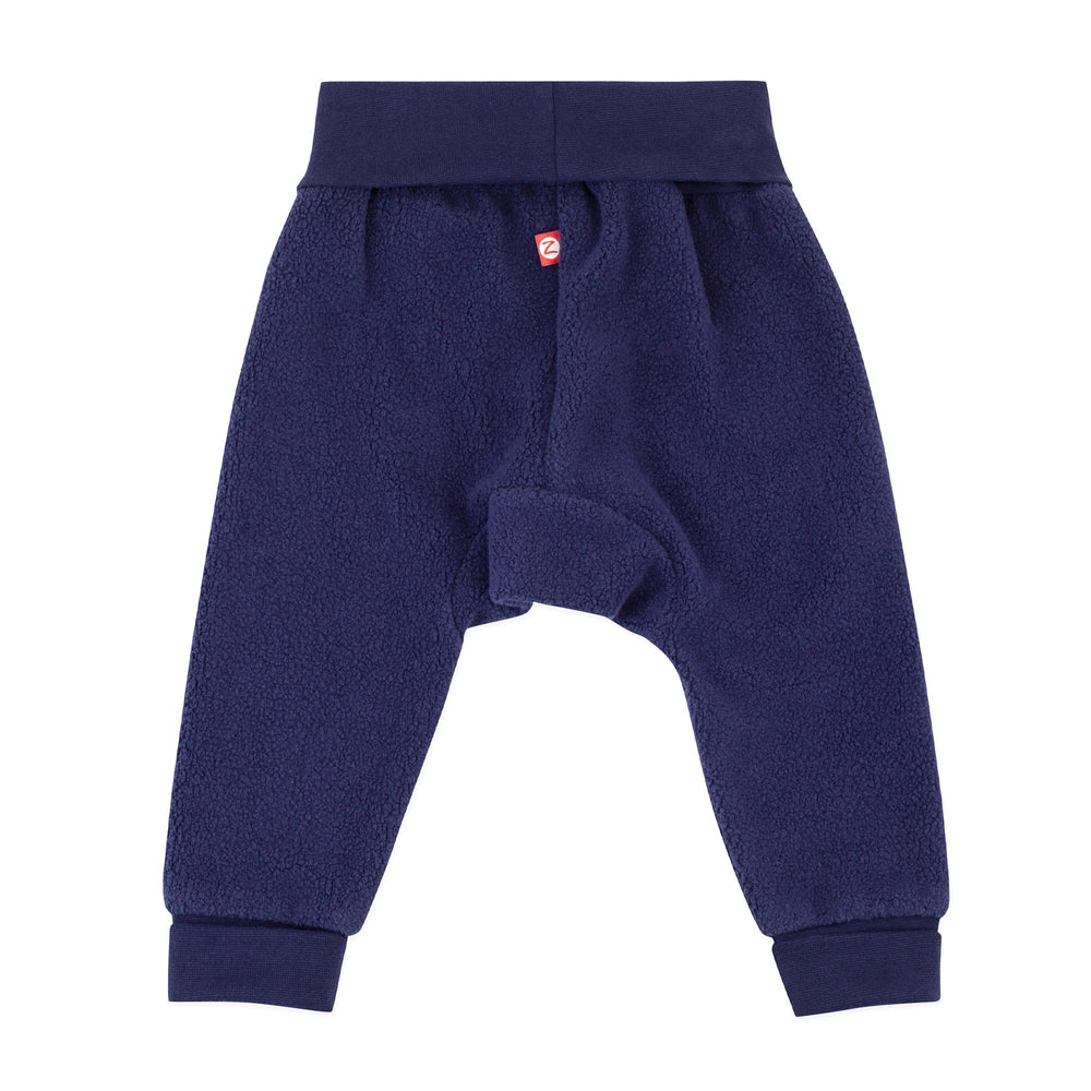 Zutano cozie fleece cuff pant - True navy